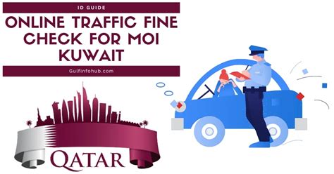 moi kuwait traffic fines